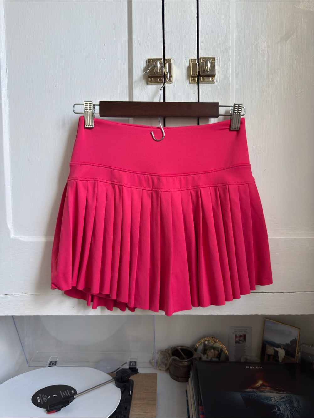 Coral Red Tennis Skirt/Skort